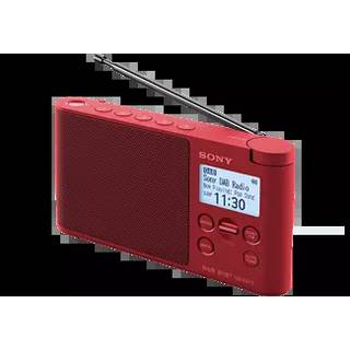 Sony XDR-S41DR draagbare digitale radio (rood)