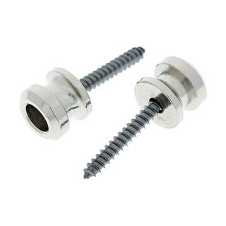 Fender buttons voor straplocks chroom (set van 2)