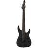 ESP LTD Deluxe M-1008 Multi-Scale See Thru Black Satin 8-snarige elektrische gitaar