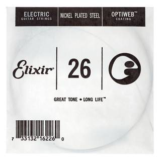 Elixir 16226 Optiweb .026 losse snaar met coating