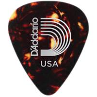 D'Addario 1CSH2-10 shell color celluloid plectra 10 pack light