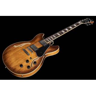 Ibanez AS73 Tobacco Brown semi-akoestische gitaar