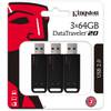 Kingston DataTraveler 20 3x 64GB USB 2.0 geheugen stick