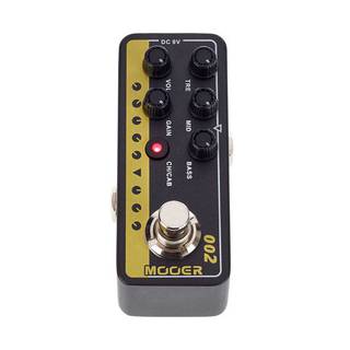 Mooer Micro Preamp 002 UK Gold: 900 overdrive effectpedaal
