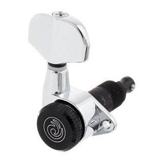 D'Addario PWAT-331L Auto-Trim Tuning Machines 3 + 3 Setup Chroom