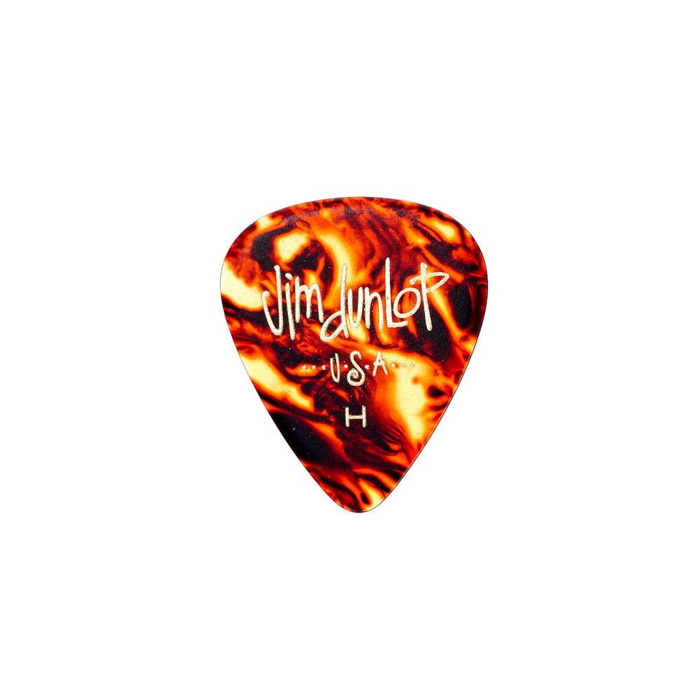 Dunlop Celluloid Shell Heavy 12-pack plectrumset