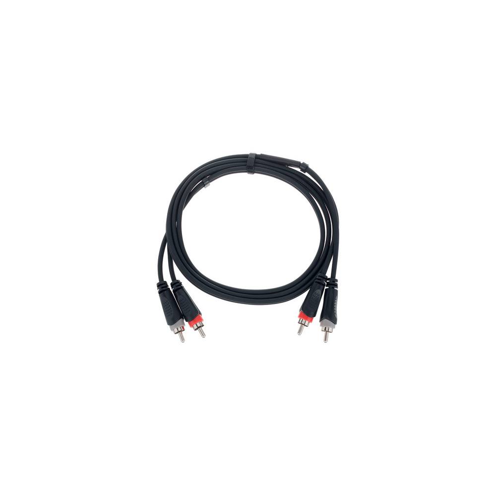 Cordial EU1.5CC Elements 2x RCA male - 2x RCA male 1.5m
