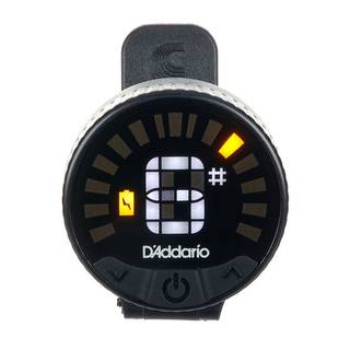 D'Addario Nexus 360 heroplaadbare clip-on tuner zwart