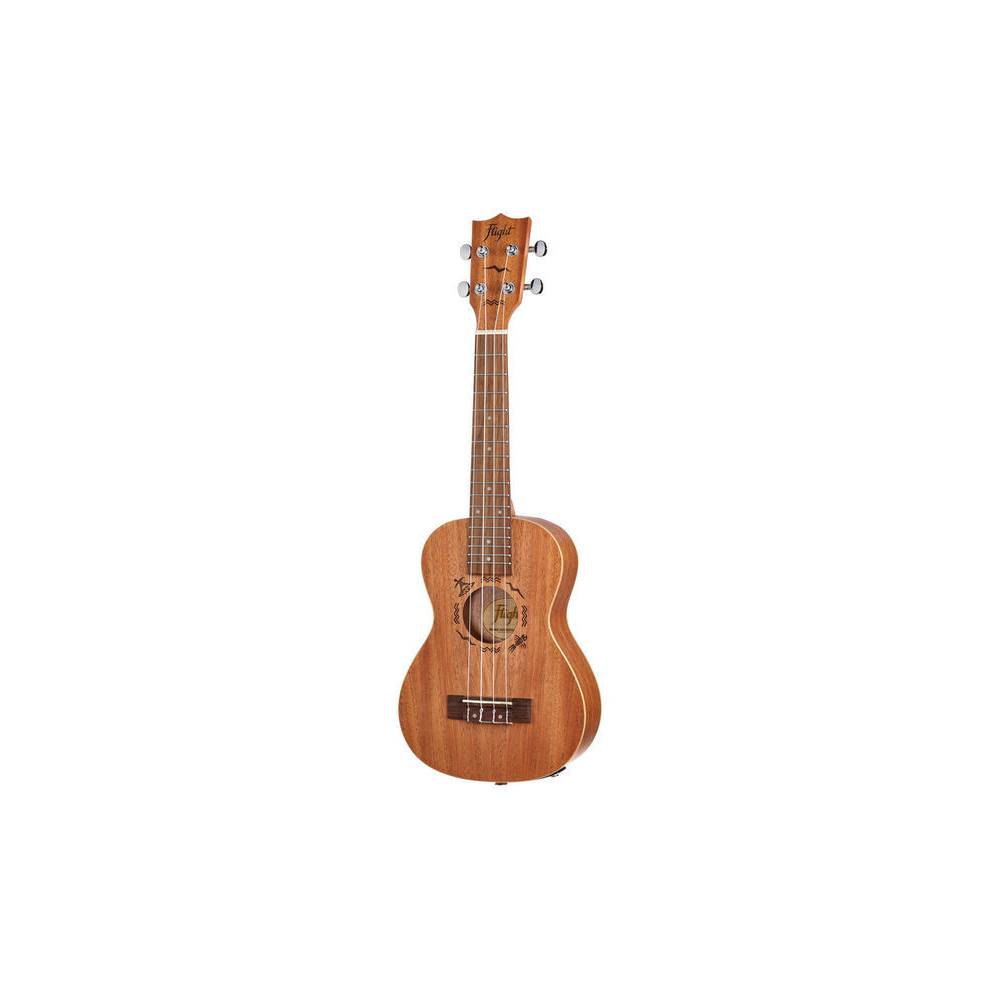 Flight Designer Series DUC323E elektrisch-akoestische concert ukelele met gigbag