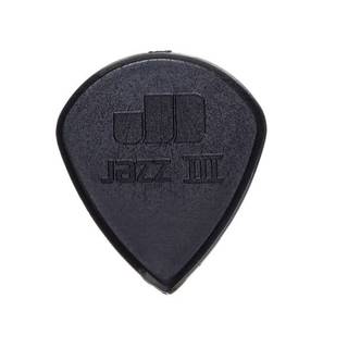 Dunlop Jazz III Black Stiffo plectrum 1.38mm