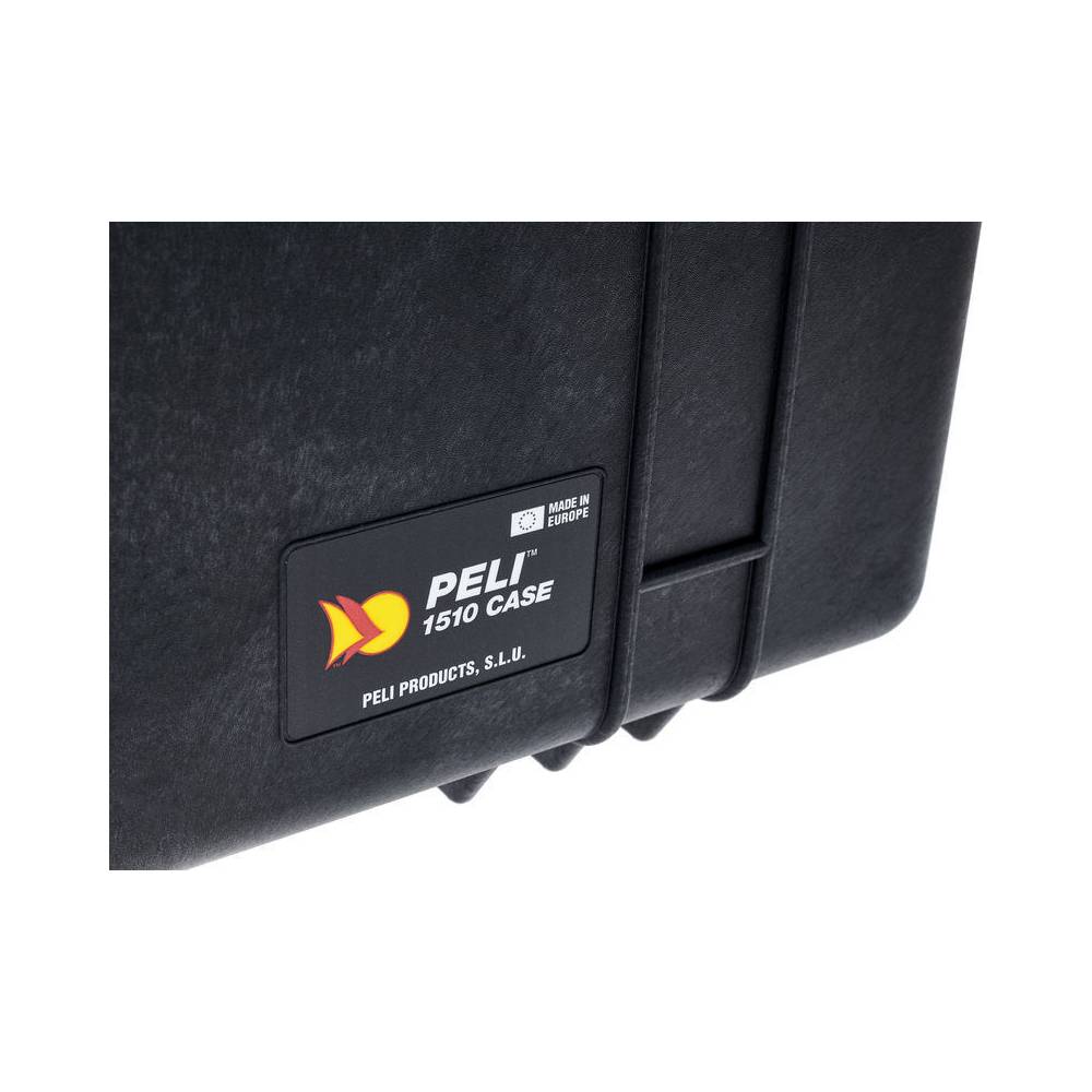 Peli 1510 BKF trolley zwart met schuim 501x279x193 mm