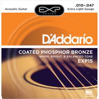 D'Addario EXP15 snarenset voor akoestische western gitaar