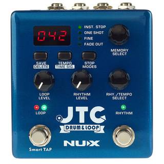 NUX NDL-5 JTC Drum & Loop Pro dual switch looper pedaal