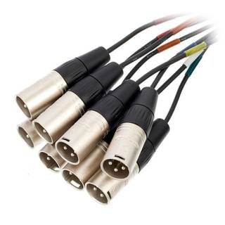 Cordial CML8-0FM5C Intro multikabel 8x XLR male - 8x XLR female 5m