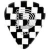 D'Addario 1CCB7-10 Checkerboard celluloid plectra 10 pack extra heavy