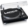 Lenco L-3809 Black direct-drive draaitafel met USB/PC encoding