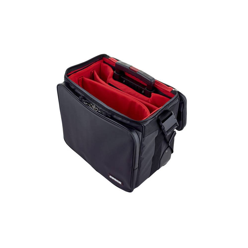 Magma Riot DJ-Trolley zwart-rood