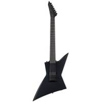 ESP LTD EX-7 Baritone Black Metal Black Satin 7-snarige elektrische gitaar