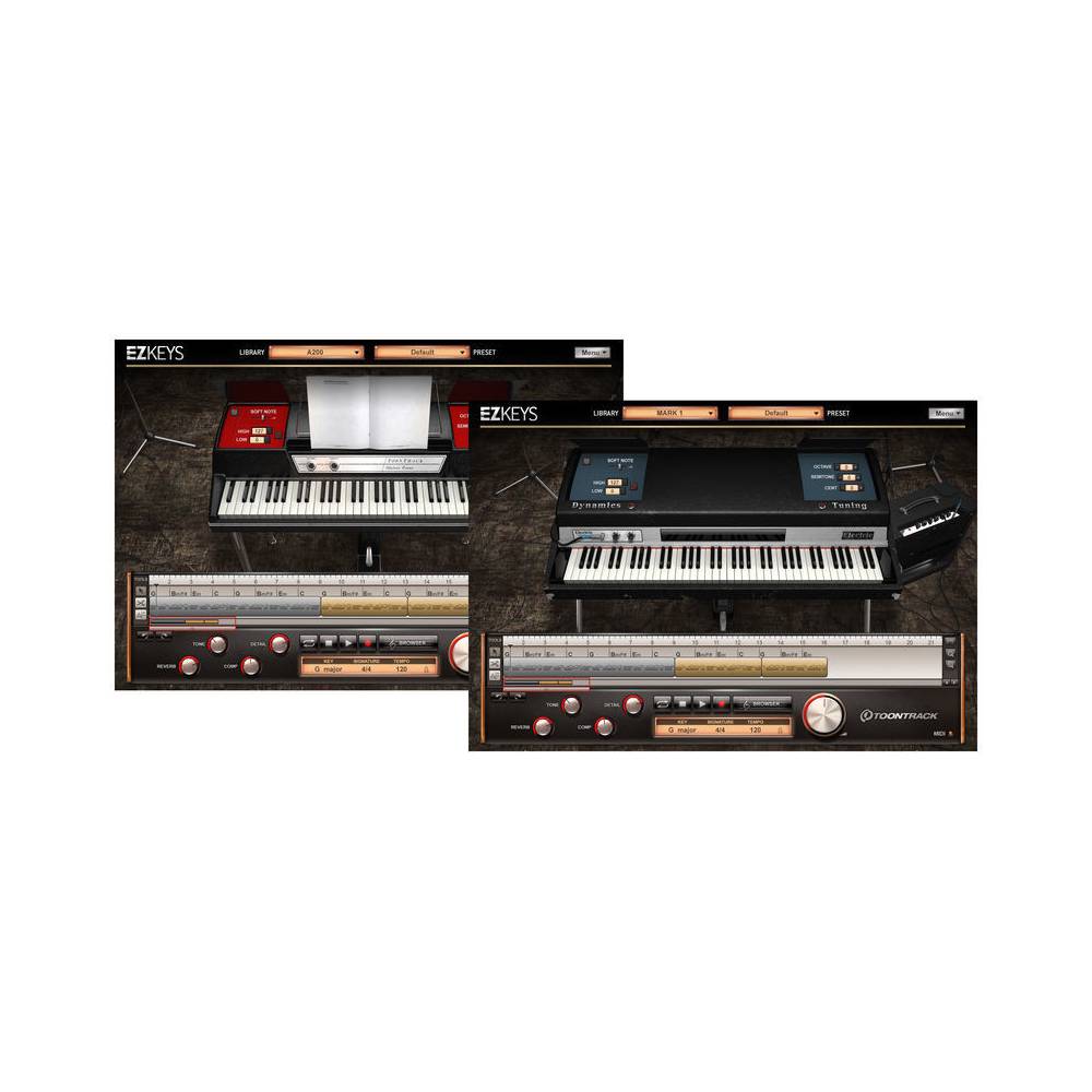 Toontrack EZKeys Classic Electrics software plug-in