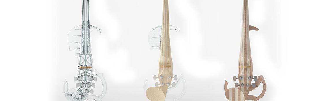NAMM 2018: The new generation 3D-printed and wood electric violins