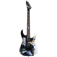 ESP LTD KH-WZ Black Kirk Hammett White Zombie Signature elektrische gitaar