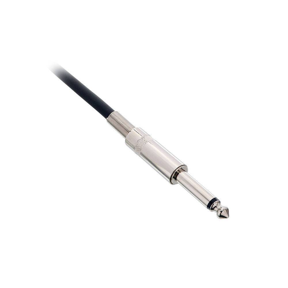 Cordial EI5PP Elements instrumentkabel 2x rechte 6.3mm TS jack - 5m zwart