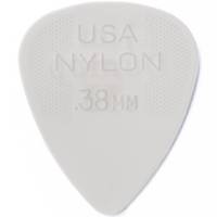 Dunlop Nylon Standard 0.38mm plectrum wit
