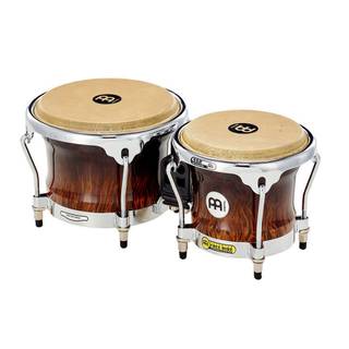 Meinl FWB400BB Free Ride Wood Bongos Brown Burl