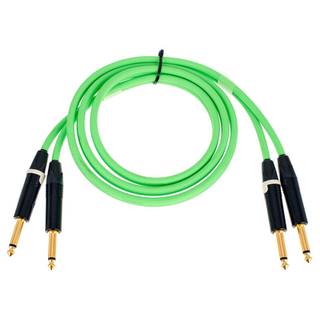 Cordial CEON DJ PLUG 1.5 G 6.3 mm TS jack kabelset 1.5 m