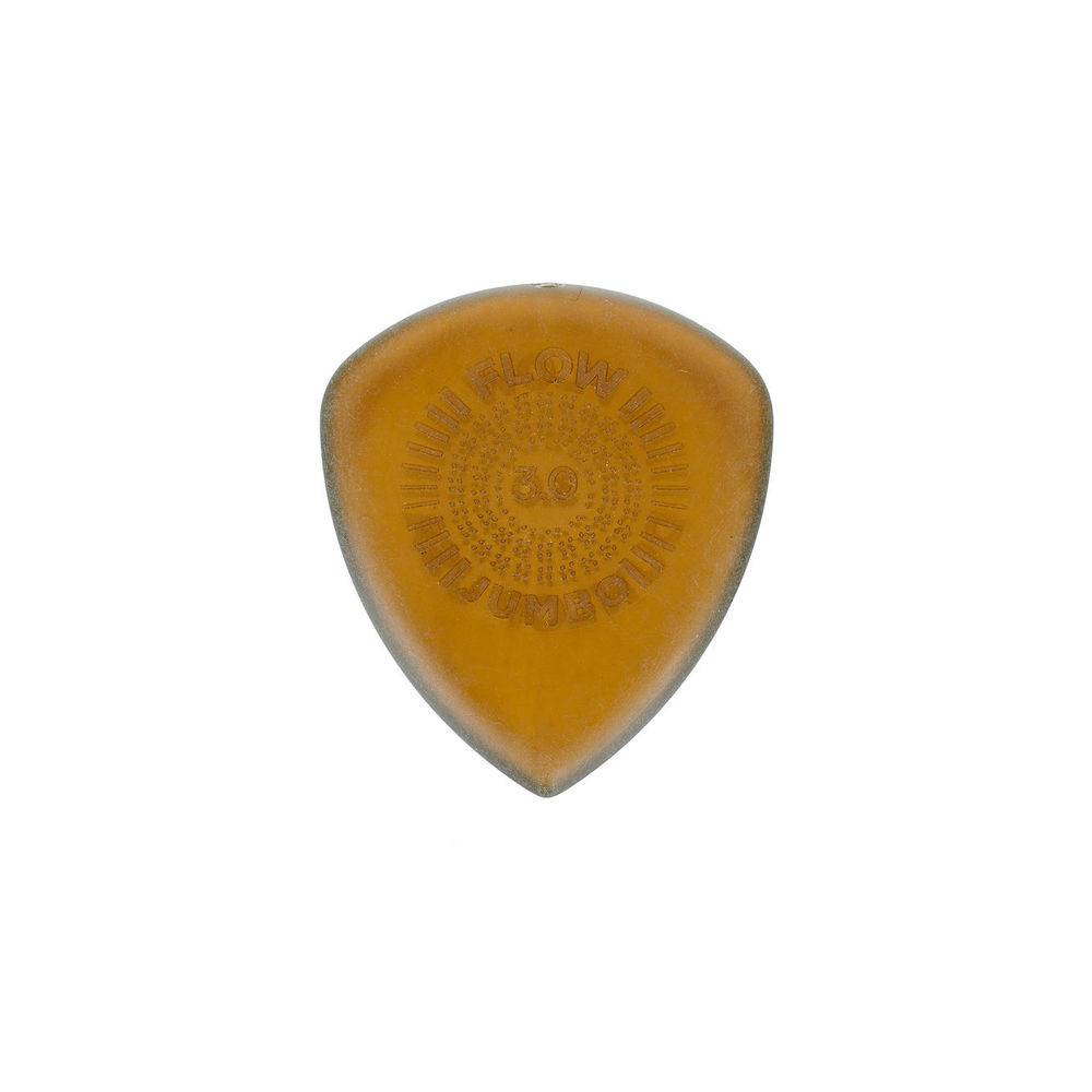 Dunlop 547P300 Flow Jumbo Grip 3.00 mm plectrumset (3 stuks)