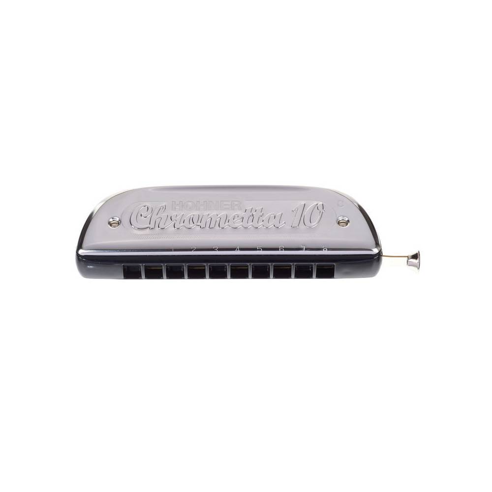 Hohner Chrometta 10 mondharmonica