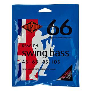 Rotosound 66LDN Swing Bass 66 set basgitaarsnaren 45-105 nikkel