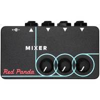Red Panda Mixer met 3 ingangen ontworpen voor pedalboards