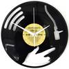 Yesterday's Vinyl DJ in Actie wandklok