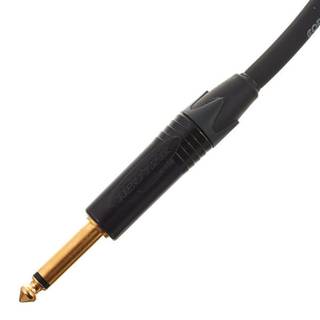 Cordial CSI9RP-SILENT ENCORE 6.3 TS jack silent haaks - 6.3 TS jack recht kabel 9m