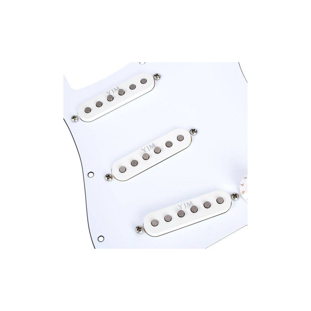 Seymour Duncan YJM Prewired Pickguard Set Off-White
