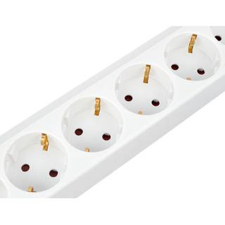 Brennenstuhl ECO-Line 1159320018 8-voudige stekkerdoos met veiligheidsschakelaar wit