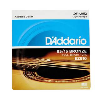 D'Addario EZ910-85/15 snarenset voor akoestische western gitaar