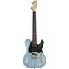 Fender FSR American Performer Telecaster Sandblasted Ash Daphne Blue RW elektrische gitaar met gigbag