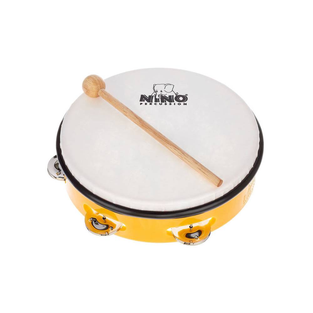Nino Percussion NINO51Y tamboerijn voor kinderen 8 inch