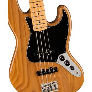 Fender American Professional II Jazz Bass Roasted Pine MN elektrische basgitaar met koffer