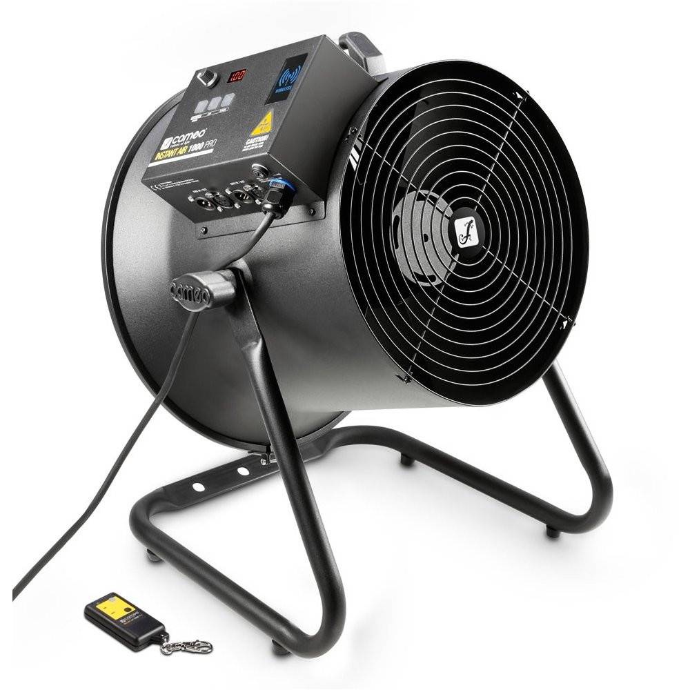 Cameo Instant Air 1000 Pro regelbare DMX ventilator kopen? InsideAudio