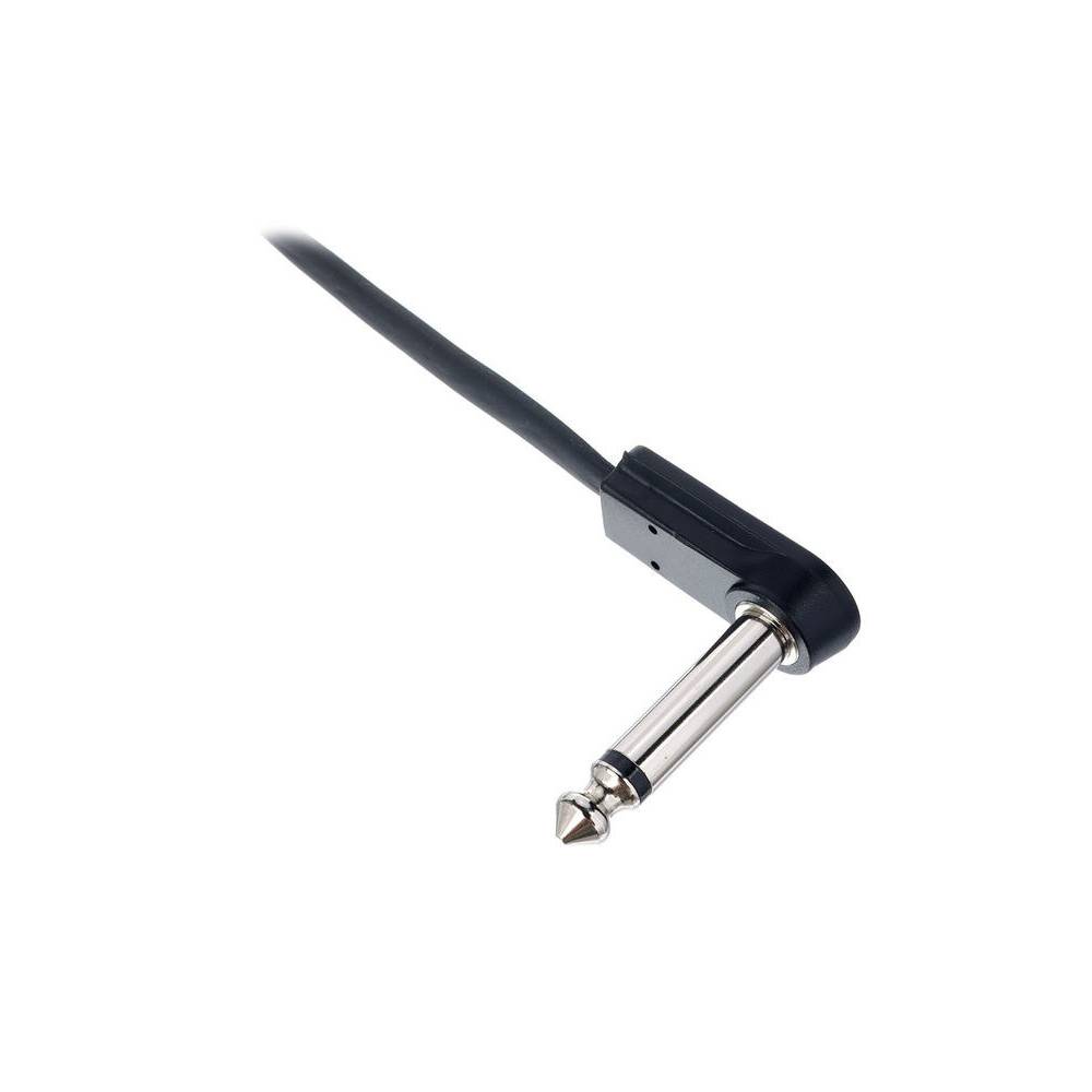 Cordial EI0.10RR Elements patch kabel plat 2x haakse 6.3mm TS jack - 10 cm