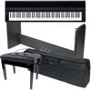 Medeli SP200+ digitale piano zwart + onderstel + pianobank + tas