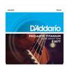 D'Addario EJ87T Pro Arte Titanium snarenset voor tenor ukelele