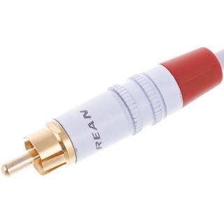 Cordial CFY1.5WCC-SNOW Intro verloopkabel 3.5mm TRS jack - 2x RCA 1.5m wit