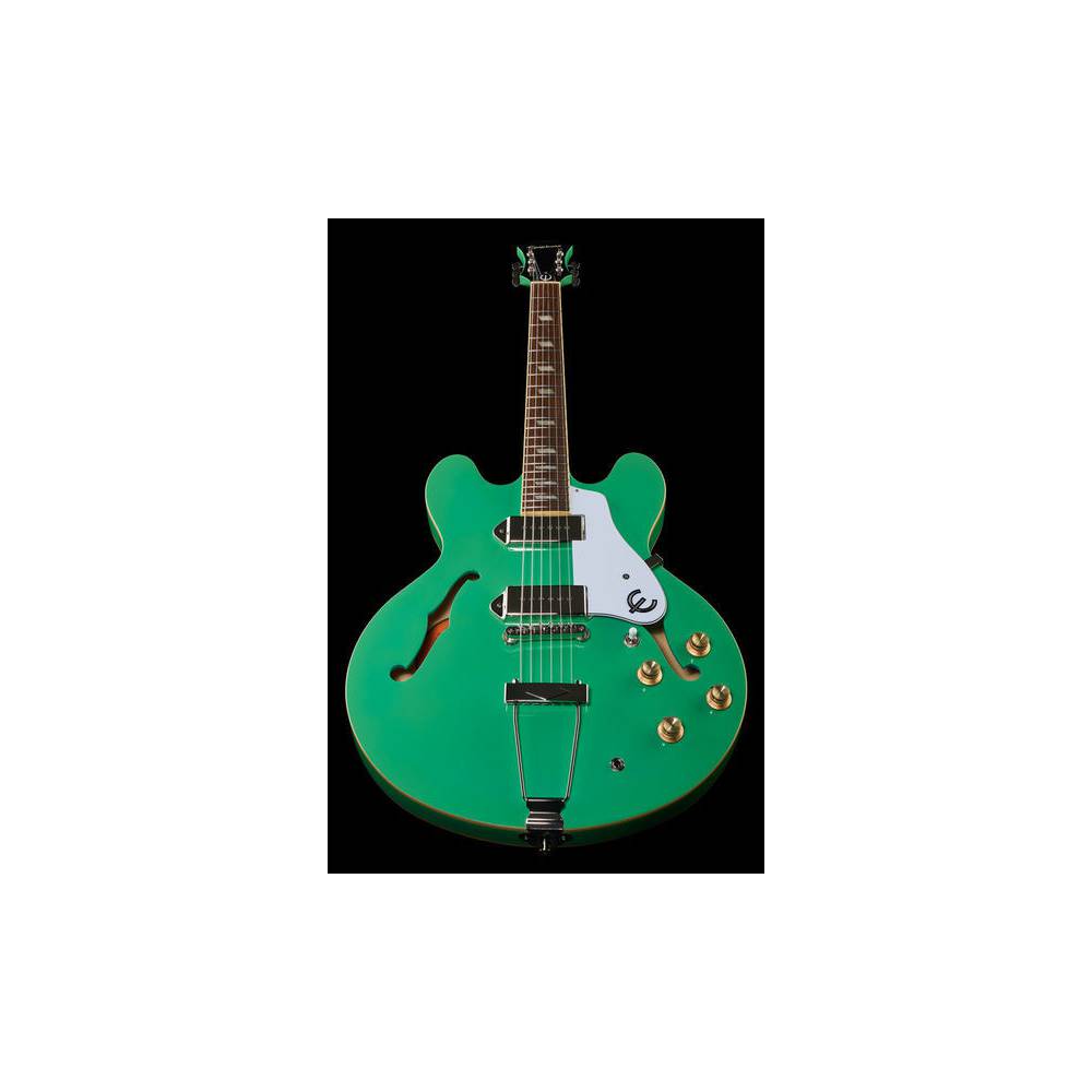 Epiphone Casino Turquoise semi-akoestische gitaar