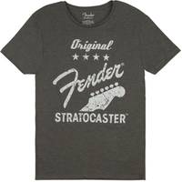 Fender Original Stratocaster Men's Tee Gray T-shirt S