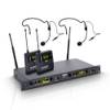 LD Systems WIN42 BPH2 Dubbel draadloos headset systeem