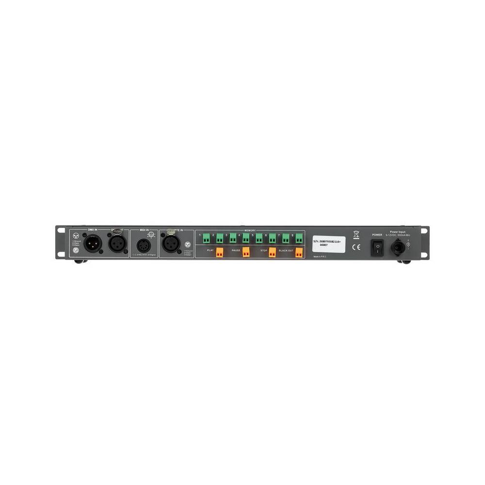 Showtec DR Pro Rack DMX Recorder